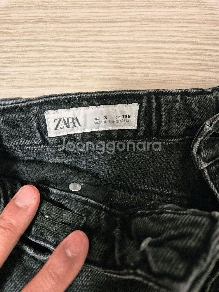 자라 ZARA 중청,흑청 데닝 8,9Y--2