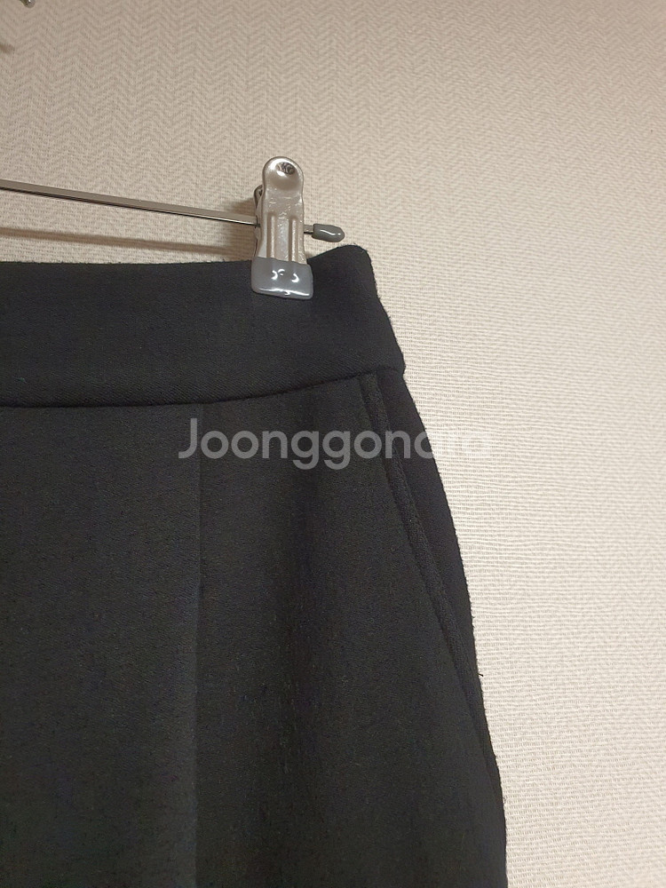 구호 KUHO 핀턱 세미 배기 슬랙스 팬츠 44 사--2
