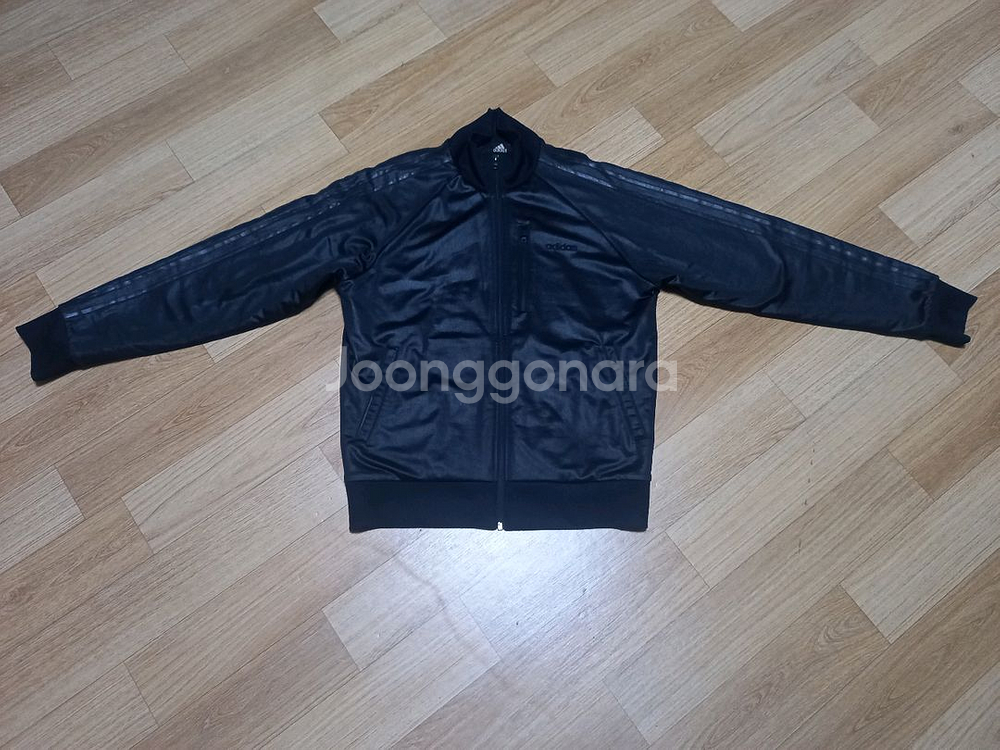 ADIDAS 아디다스 유광 져지 패딩점퍼--0