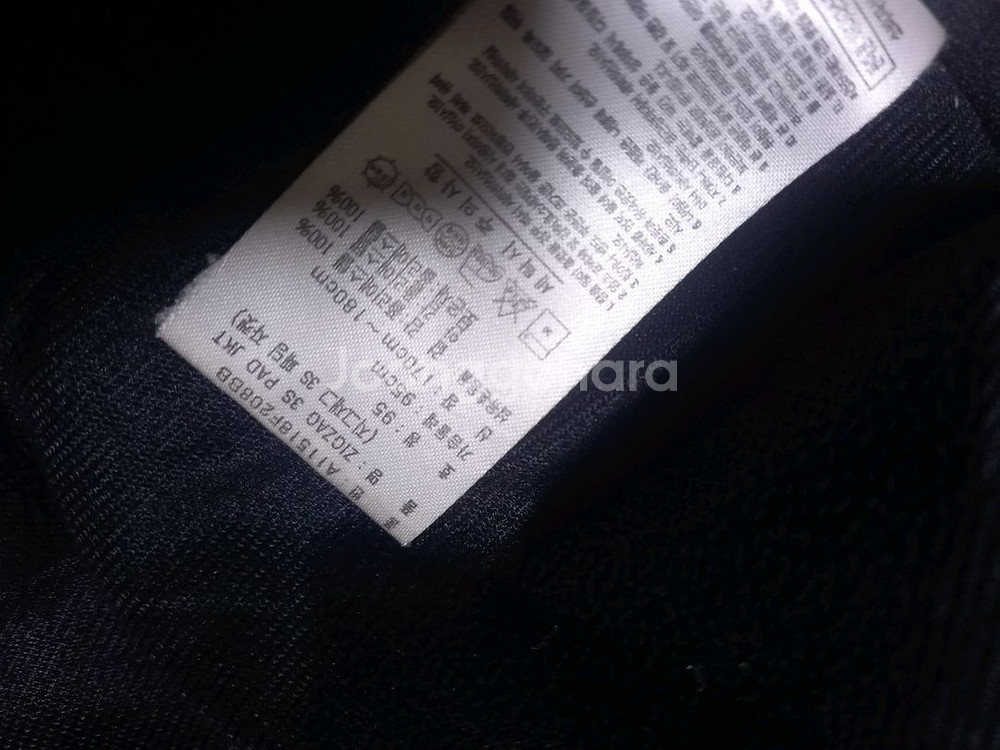 ADIDAS 아디다스 유광 져지 패딩점퍼--3