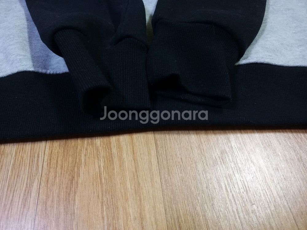 메가폰 기모 후드 집업자켓--2