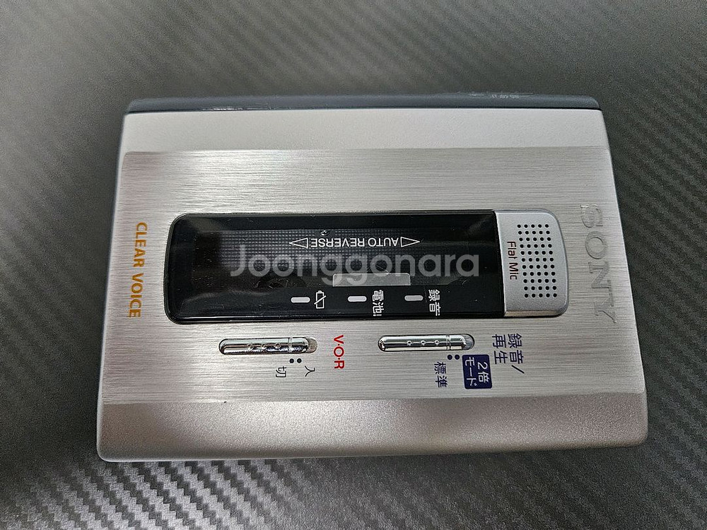 소니 tcm 500 카세트 플레이어--1