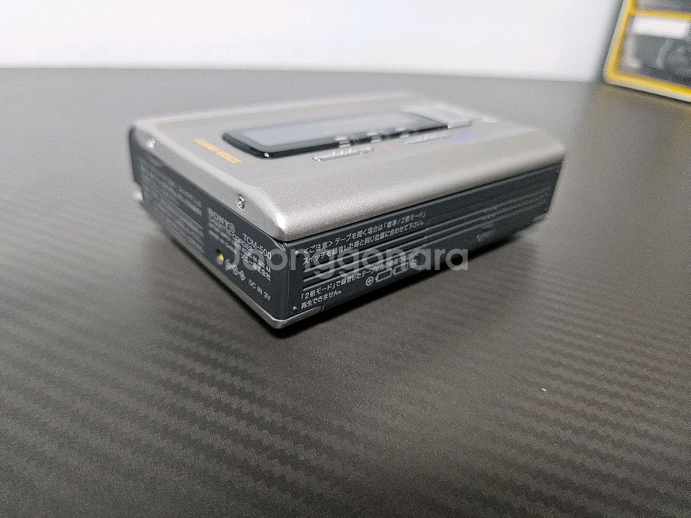 소니 tcm 500 카세트 플레이어--4