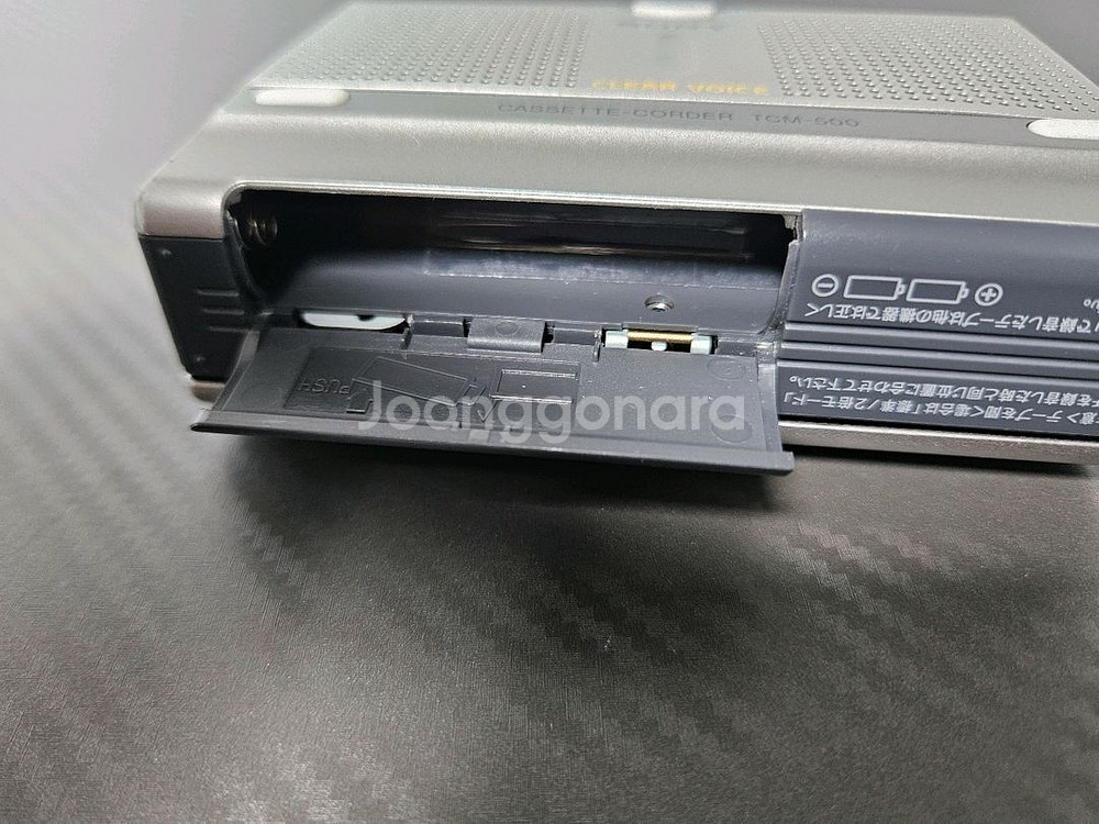 소니 tcm 500 카세트 플레이어--6