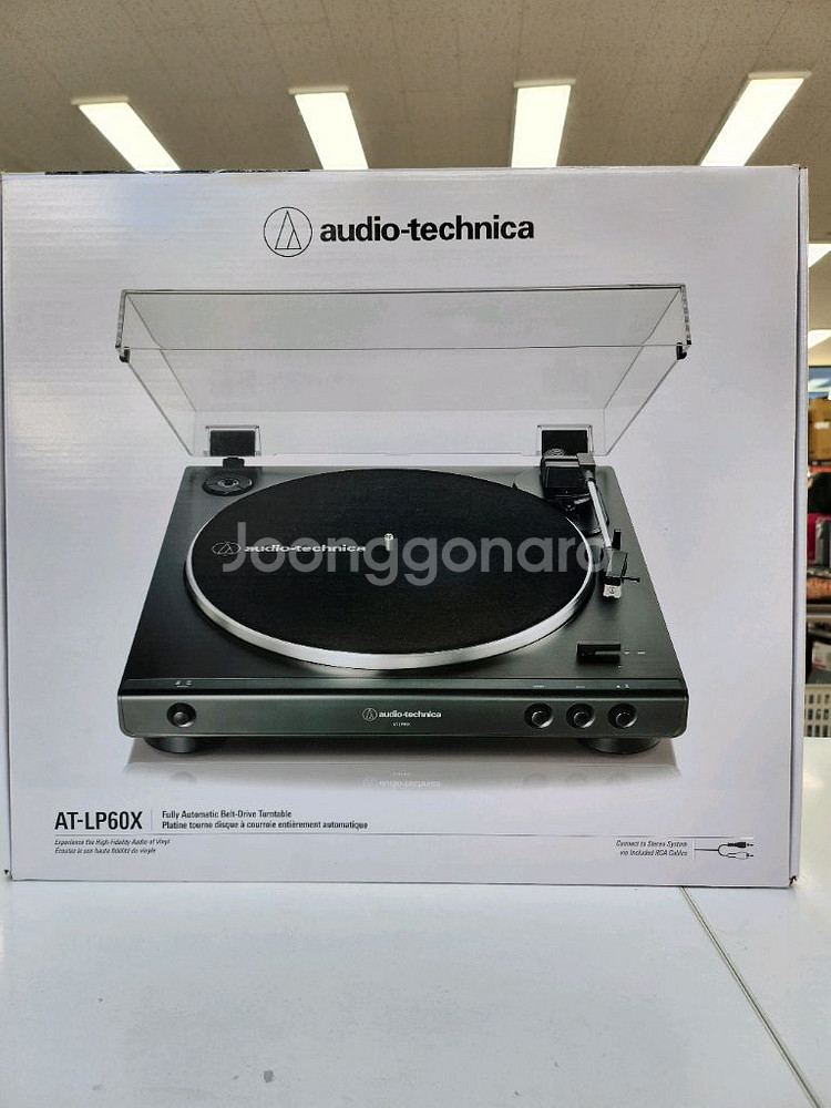 오디오테크니카 턴테이블 AT-LP60X 새상품--0