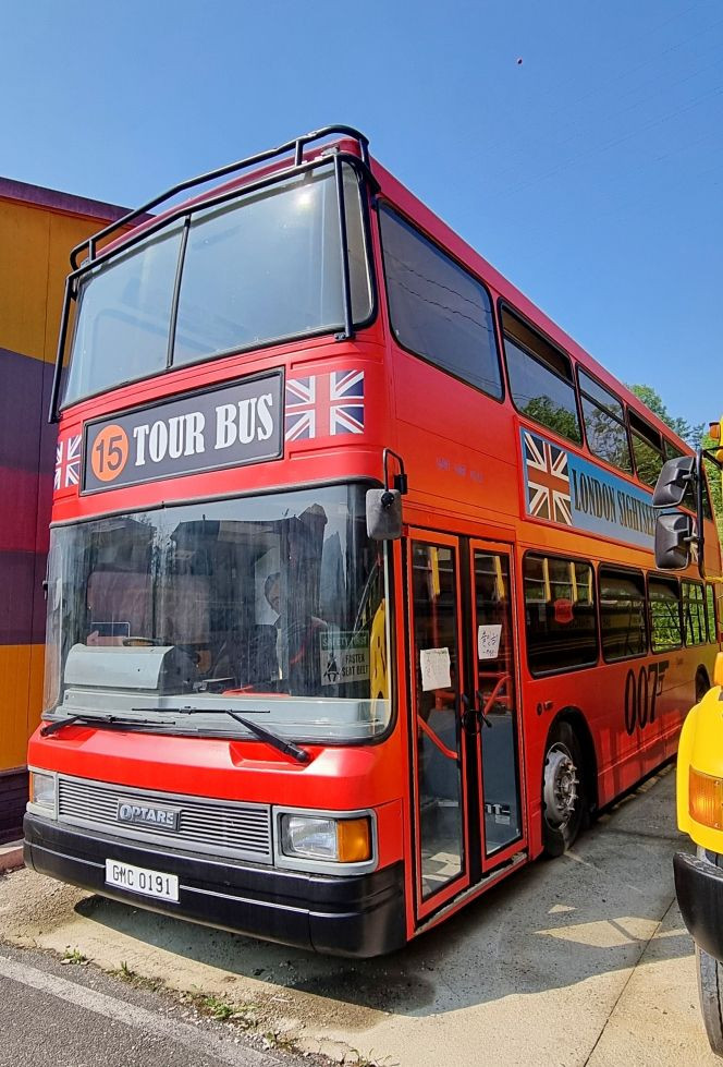 영국 런던 수입이층버스(중고버스) 카페용 전시용--1