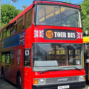 영국 런던 수입이층버스(중고버스) 카페용 전시용