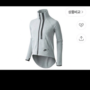 나이키 테크 플리스 모토 케이프 여성용 L- 색상: 회