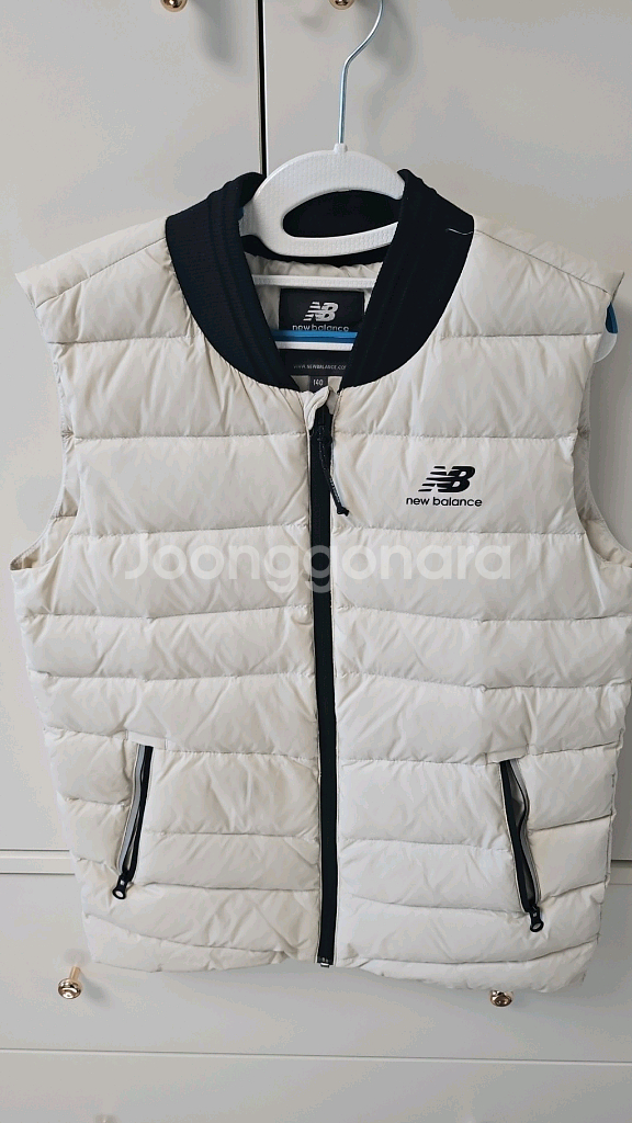 뉴발라스 경량패딩조끼 140--0