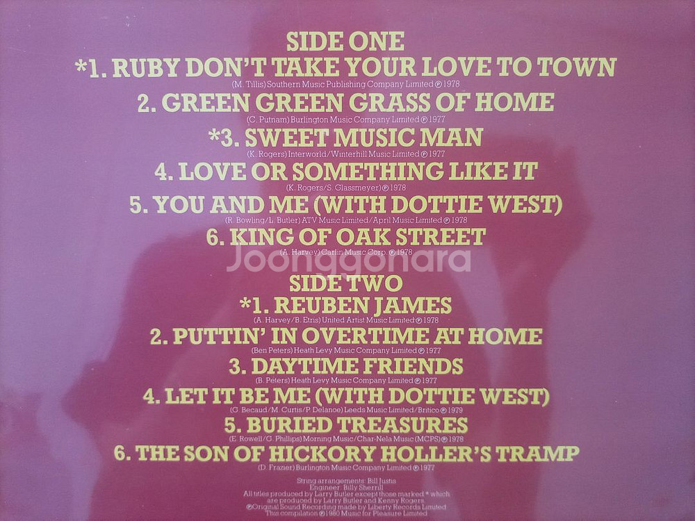 케니 로저스의 Ruby Dont Take Your Lo--3