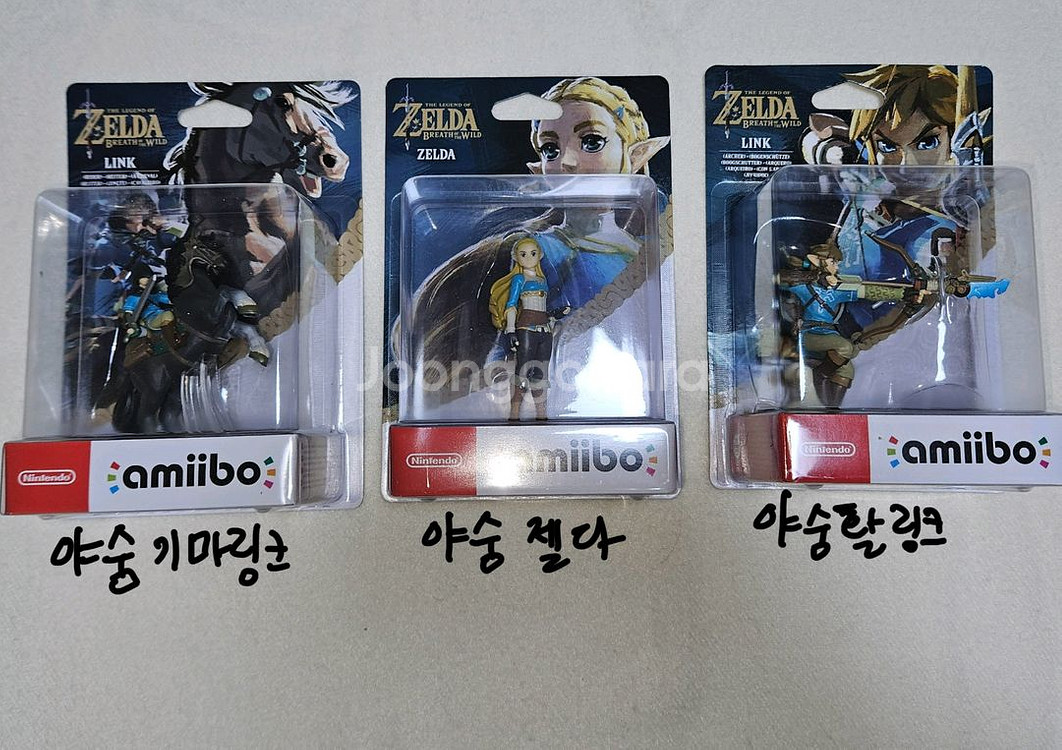 미개봉) 닌텐도 젤다의전설 아미보 일괄 판매--2