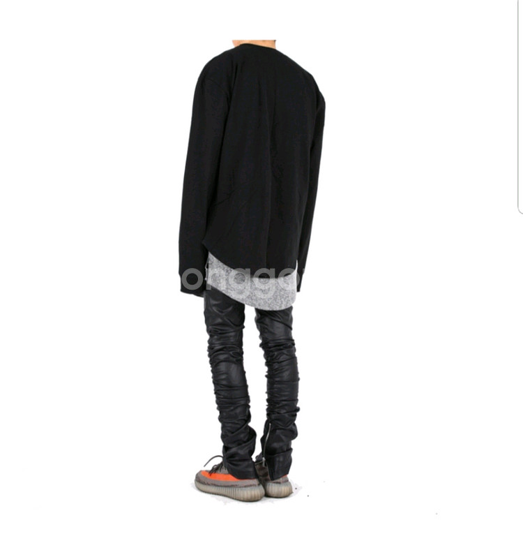 X--SACKY 엑스사키 셔링 곱창코팅진--2