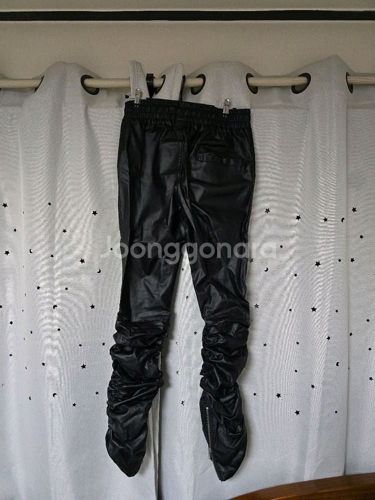 X--SACKY 엑스사키 셔링 곱창코팅진--5