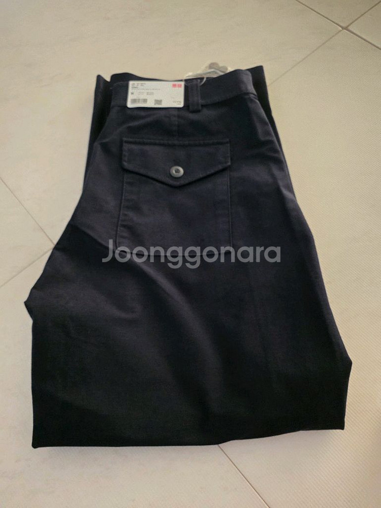 유니클로 저지 배럴 레그 팬츠 기본기장 483722--8