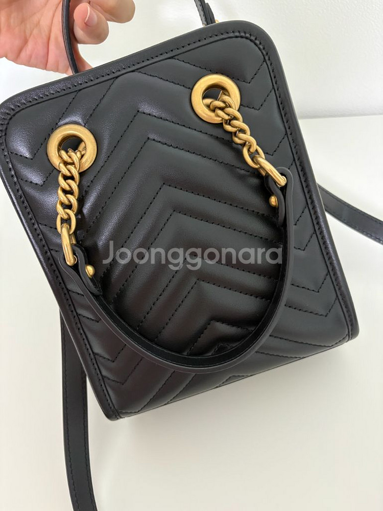 구찌 마몬트 마틀라쎄 미니백--4