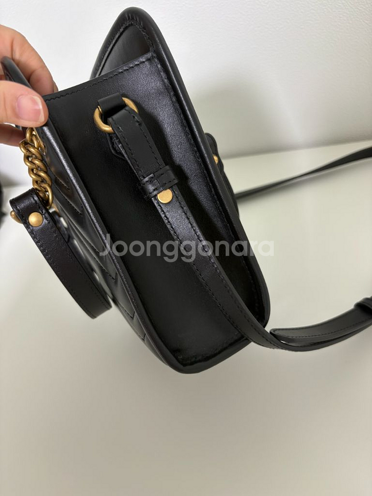 구찌 마몬트 마틀라쎄 미니백--5