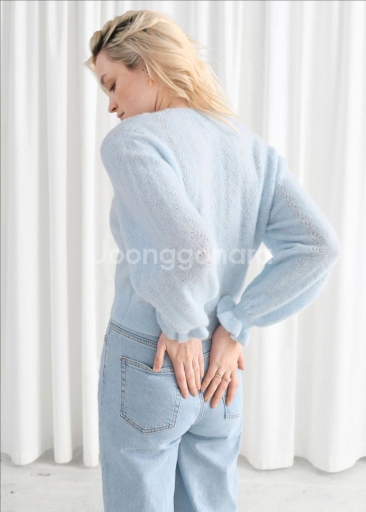 &other stories 앤아더 알파카 카디건--5