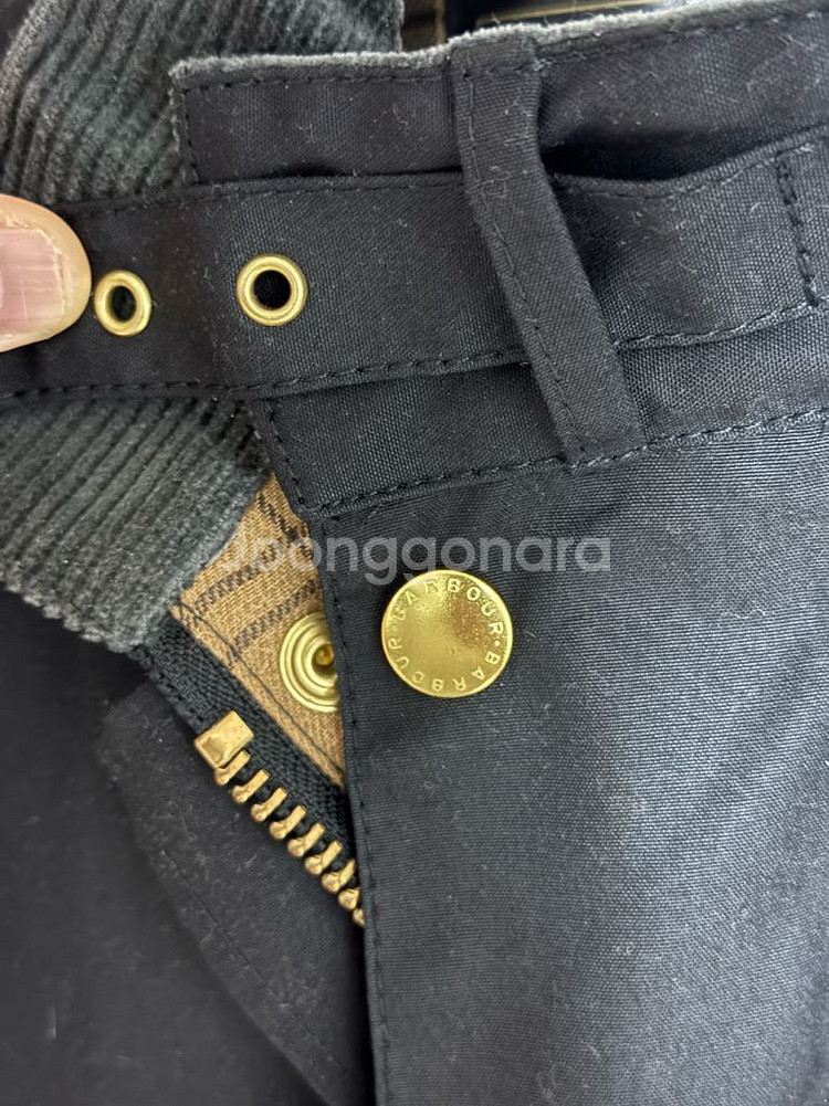 바버 인터내셔널 a7블랙 자켓 38사이즈--2