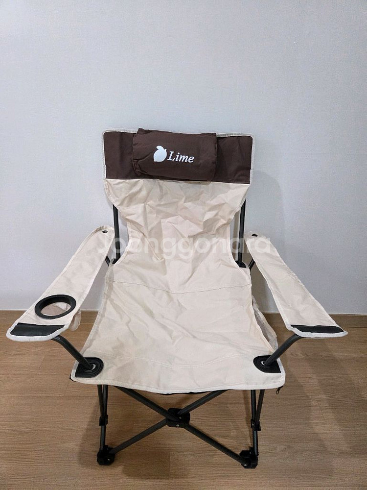 라임스포츠캠핑의자2개--0