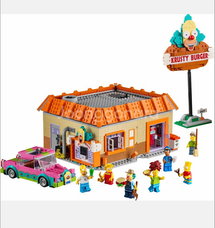 레고 심슨 크러스티버거 미개봉 새상품--0