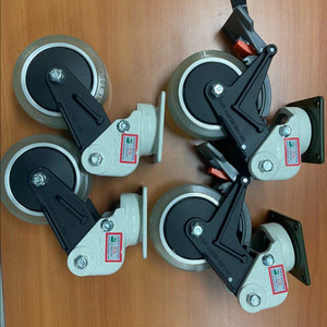 지덕산업 충격흡수 바퀴 캐스터 판매합니다 (총4개)