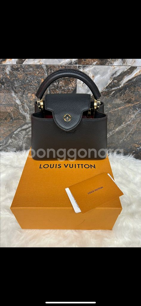 루이비통 카퓌신 BB 블랙--0