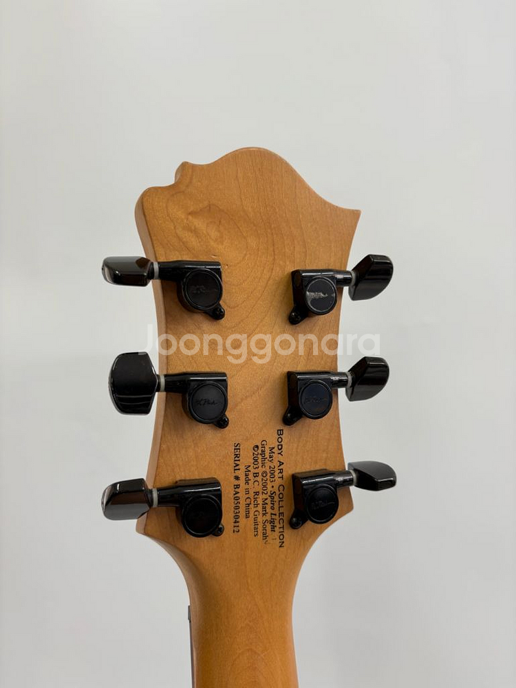 비씨리치 모킹버드 바디 아트 시리즈 일렉기타--2