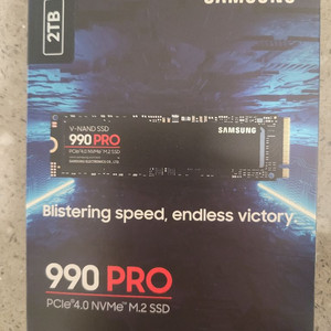 [미개봉] 삼성 990 PRO SSD 2TB 팝니다