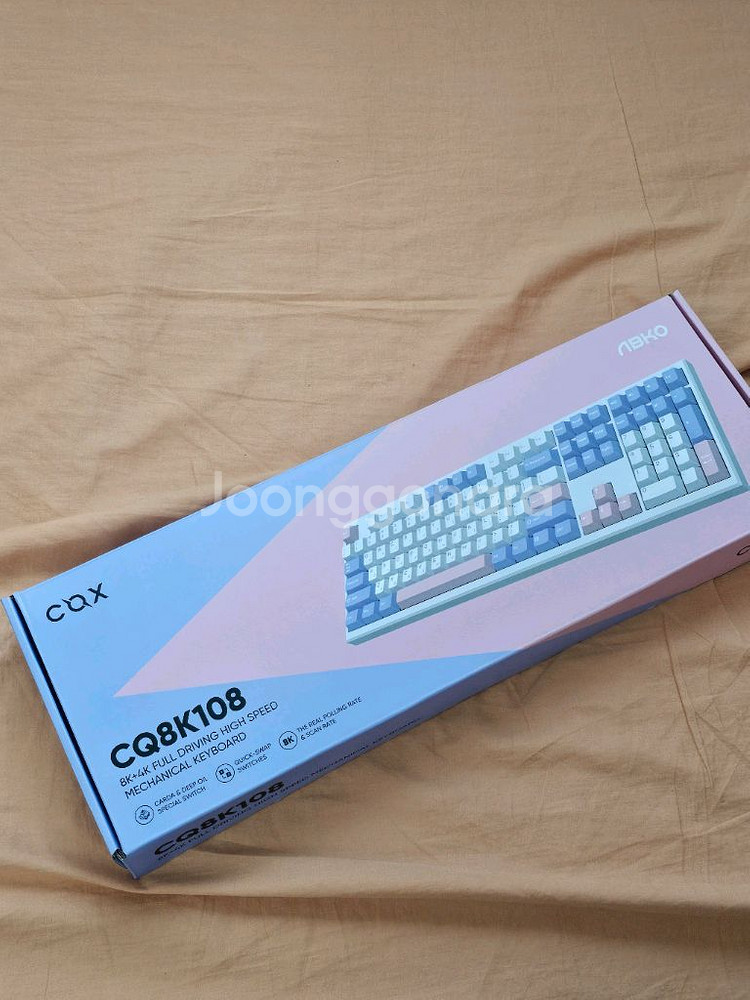 COX CQ8K108 게이밍 사무용 기계식 키보드--0