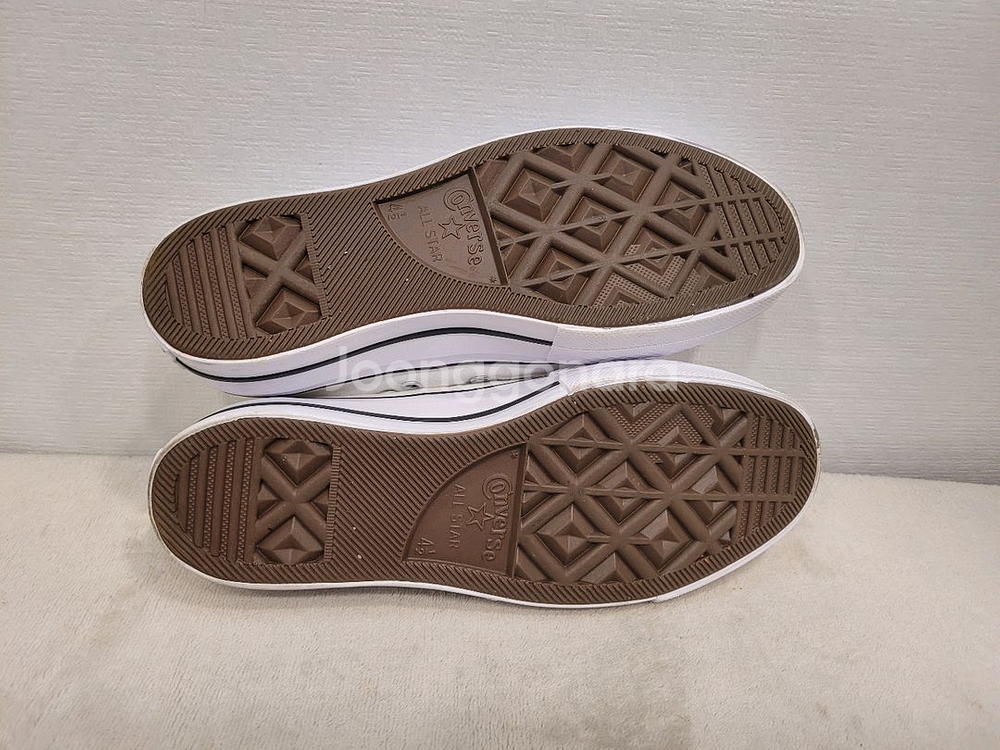 컨버스 척테일러 올스타 리프트 흰색 240mm--7