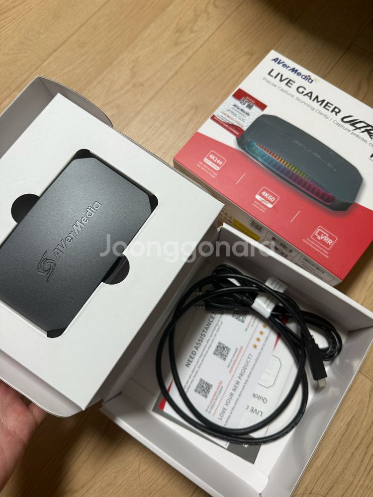 에버미디어 캡쳐보드 팝니다--1