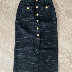 택포) 자라 트위드 롱 스커트