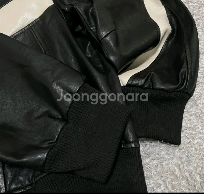 라퍼지스토어 바이커 레더자켓--1