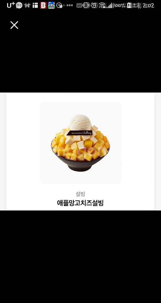 설빙애플망고치즈설빙 설빙 애플망고치즈설빙--0