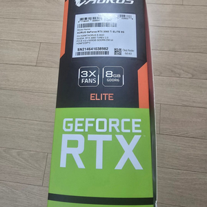 GIGABYTE AORUS 지포스 RTX 3060 Ti