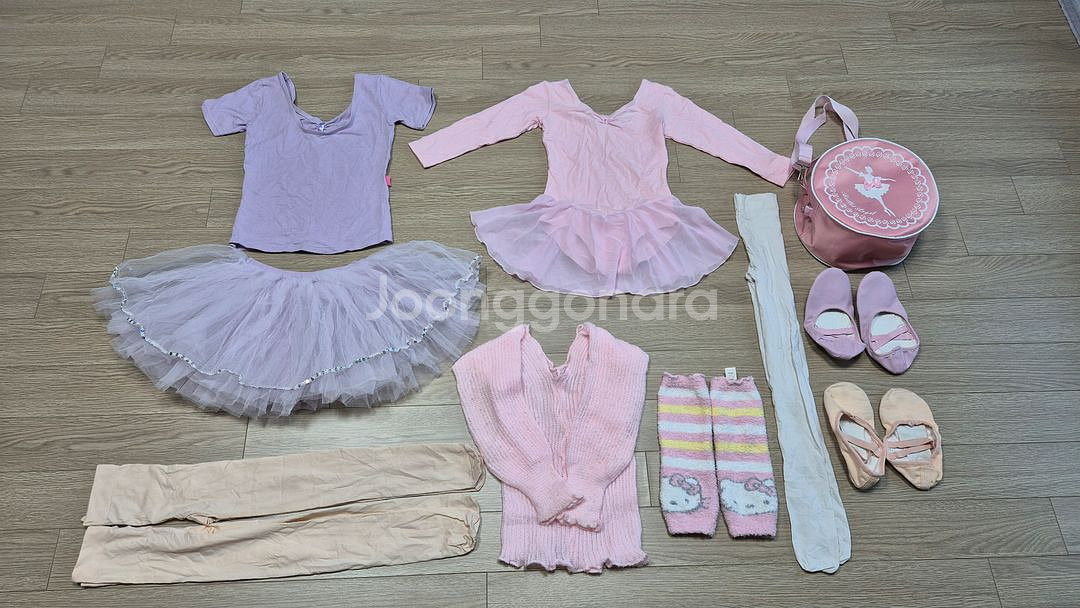 발레복 풀세트(발레복3벌 가방등 총11종)--1