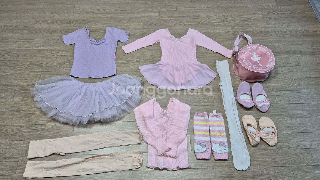 발레복 풀세트(발레복3벌 가방등 총11종)--2