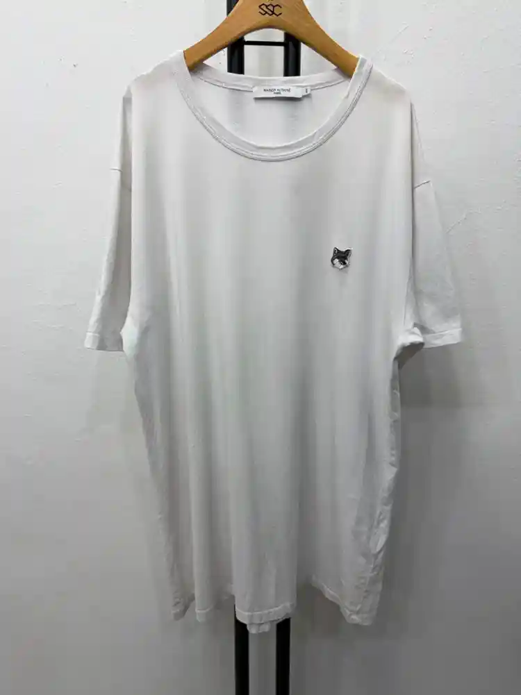 매장판정품) 메종키츠네 남성 폭스 반팔 티셔츠 XXL 이미지