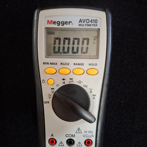 Megger AVO410 TRMS 디지털 멀티미터