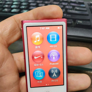 아이팟 나노 7세대 16기가 레드(상태 매우 좋음)택포