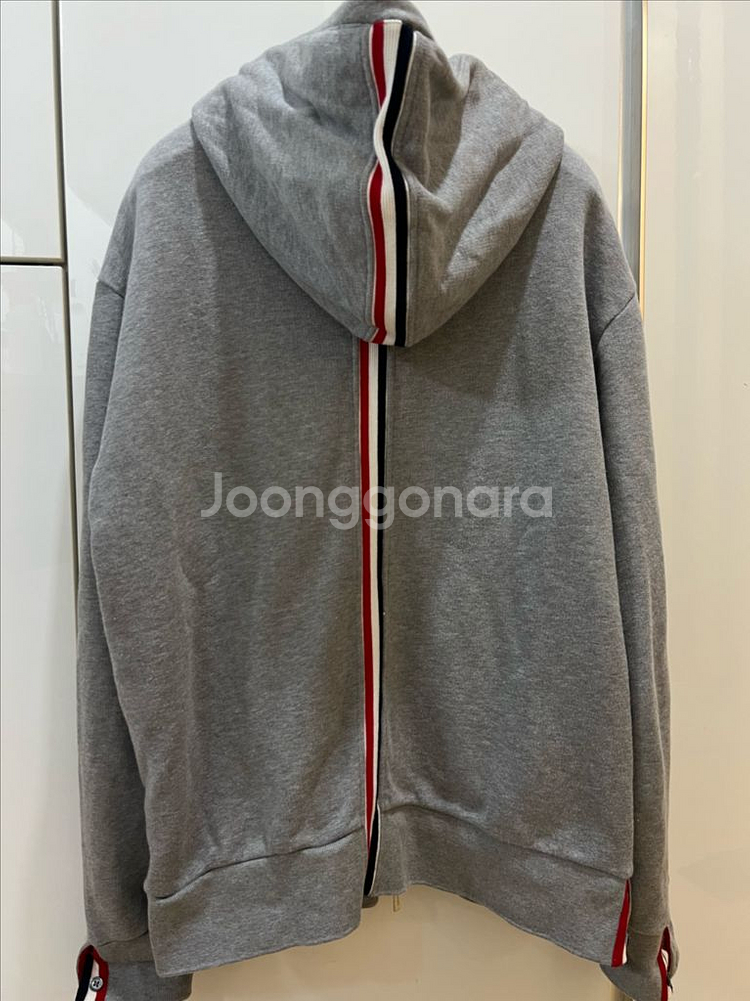 톰브라운 그레이 후드집업 3사이즈--1
