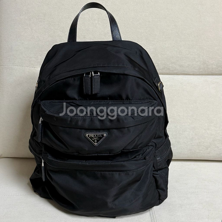 정품) 프라다 백팩 (남녀공용)--4