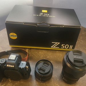 니콘 Z50ii zoom kit 박스 풀셋