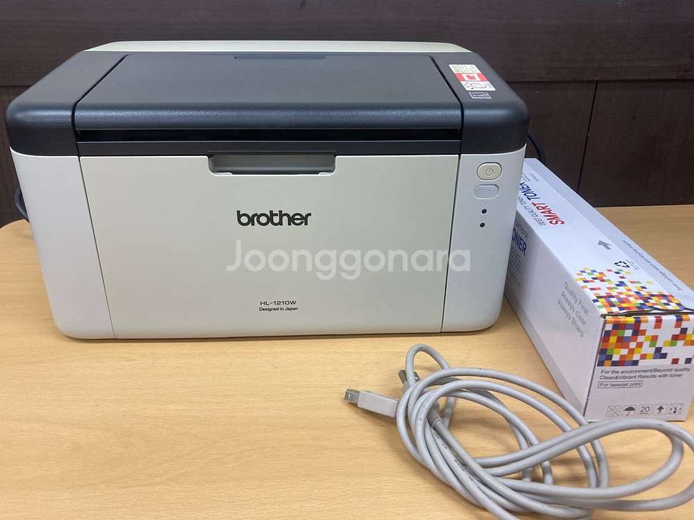 브라더 무선 레이저 프린터 HL-1210W 토너새것--0