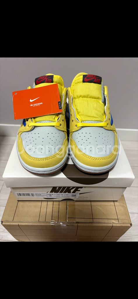 나이키 조던1트레비스캇 카나리 230--1