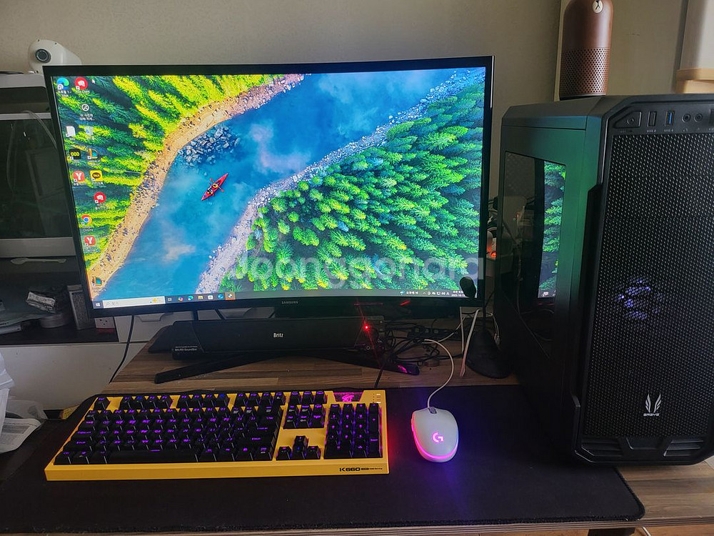 게이밍pc데스크탑 풀세트 i5-7600 gtx1060--0