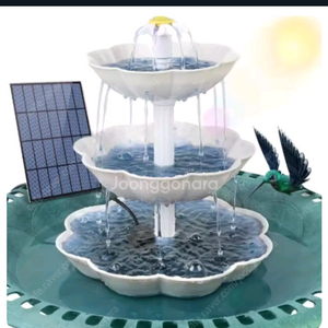 태양열 분수. 3.5W