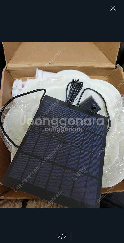 태양열 분수. 3.5W--1