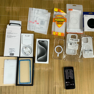 아이폰 15 프로 256GB 화이트