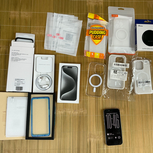 아이폰 15 프로 256GB 화이트